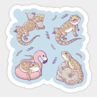 More Bearded Dragons Sticker